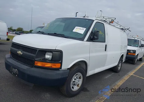 2015 Chevrolet Express 2500 Work Van from USA, damaged, VIN 1GCWGFCF7F1154197